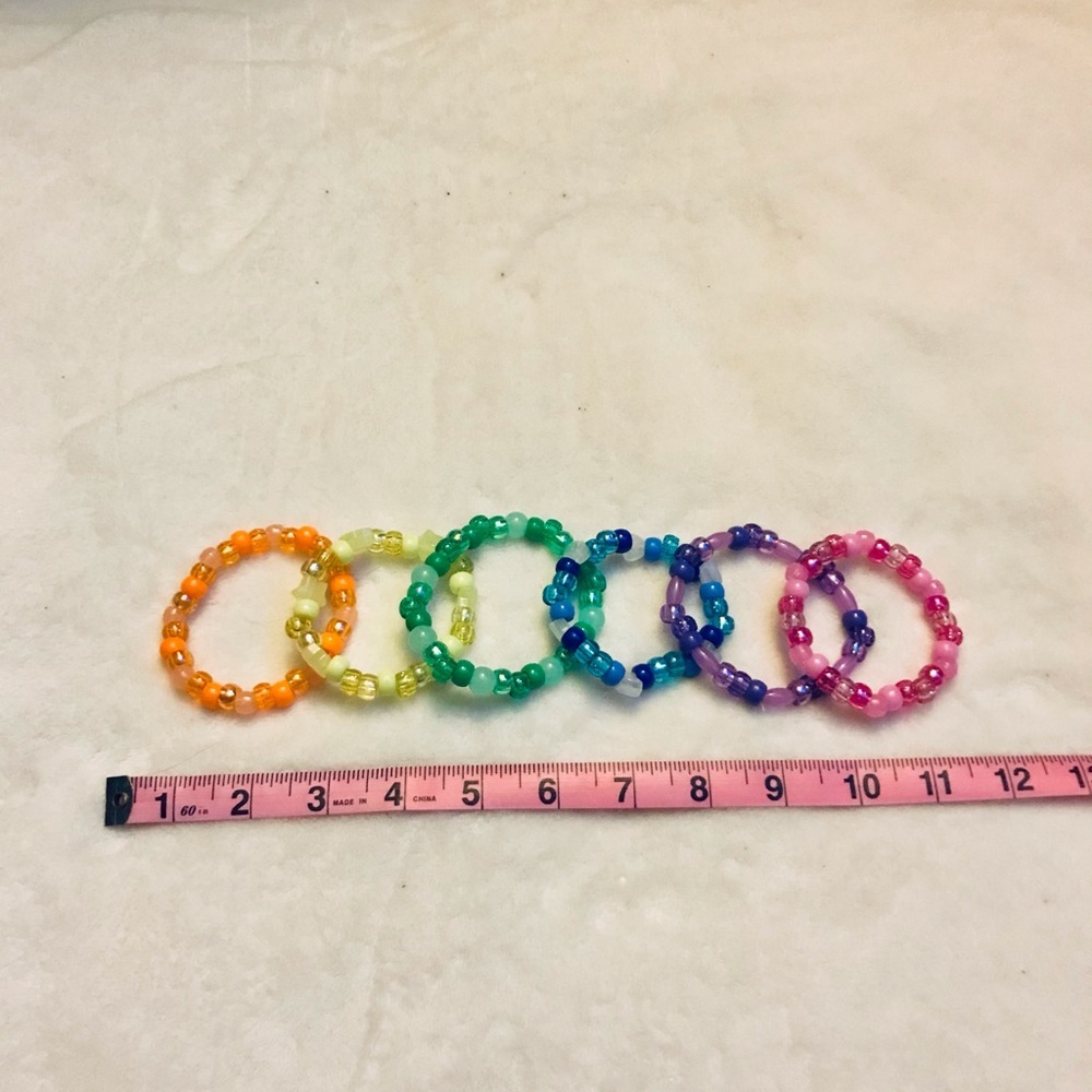 6 Pack Rave Kandi Bracelets - Picture 4 of 4